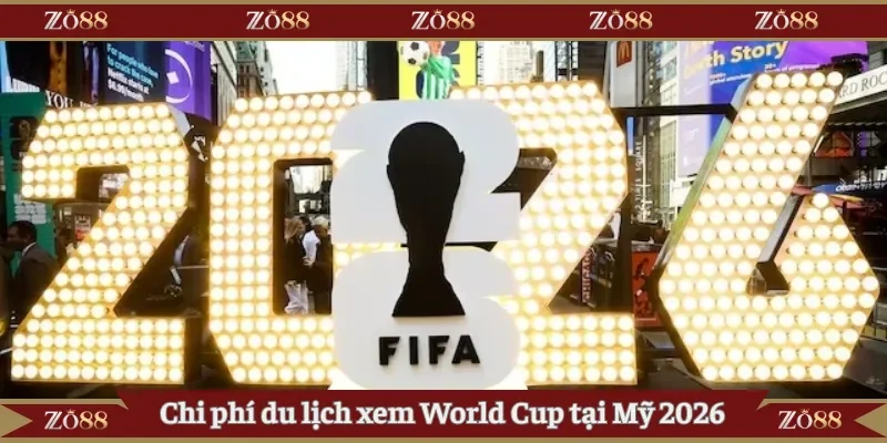 Chi phí du lịch xem World Cup tại Mỹ 2026