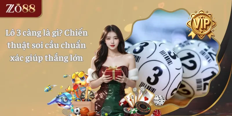 Lô 3 càng là gì Chiến thuật soi cầu chuẩn xác giúp thắng lớn